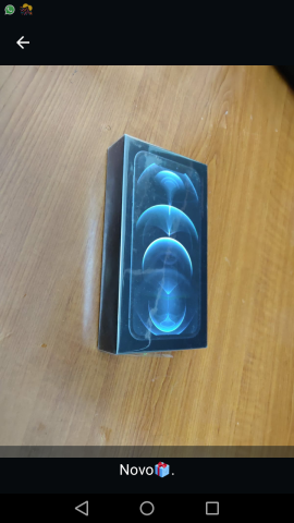 Venda Estou a vender o meu Iphone 12 Pro Max 256G praticamente novo(1 Mês de Uso) com a caixa e todos acessórios a 850.000kz