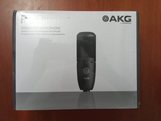 Microfone AKG 120 novo