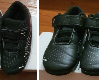 A venda Ténis Puma Tamanho 25 Europa, usado poucas vezes