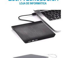 A venda DRIVE EXTERNA DE CD E DVD