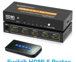 A venda Switch HDMI 5 portas