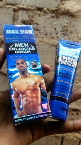 Venda MaxMan creme para crescimento do órgão genital masculino