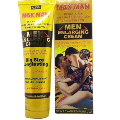 Venda MaxMan creme para crescimento do órgão genital masculino
