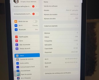 A venda IPad 6 Geração
