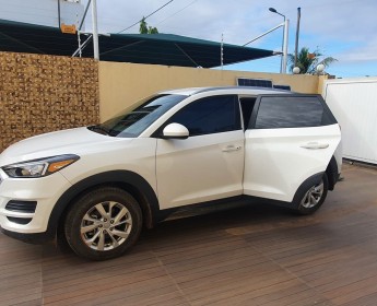 A venda Hyundai Tucson Novo de cor branco