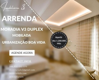 A venda ARRENDA MORADIA V3 DUPLEX URBANIZAÇÃO BOA VIDA