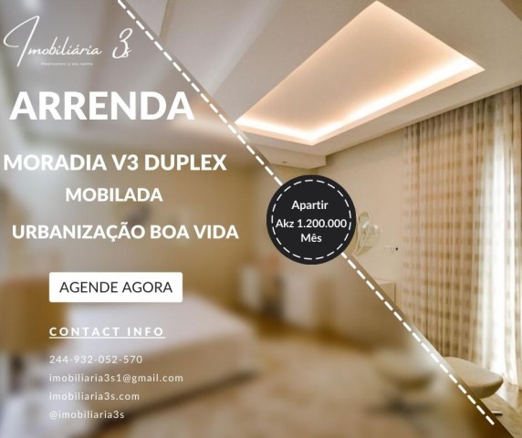 Venda ARRENDA MORADIA V3 DUPLEX URBANIZAÇÃO BOA VIDA