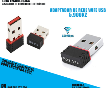 A venda ADAPTADOR DE REDE WIFI USB