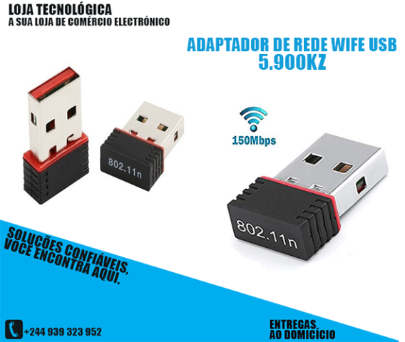 ADAPTADOR DE REDE WIFI USB