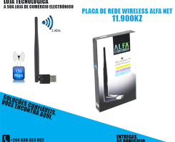 A venda PLACA DE REDE WIRELESS ALFA NET