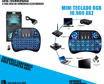 A venda MINI TECLADO RGB