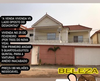 A venda Vivendas V3, V4 e V5 no Cond.Talatona, Mussulo e Maianga