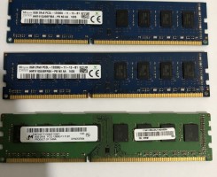 A venda Memórias RAM 4GB/8GB/16GB DDR3 e DDR4 desktop e laptop a bom preço
