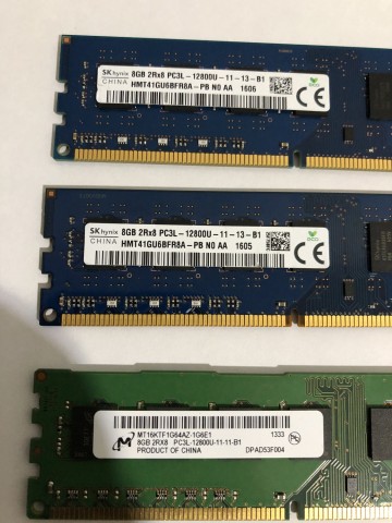Memórias RAM 4GB/8GB/16GB DDR3 e DDR4 desktop e laptop a bom preço