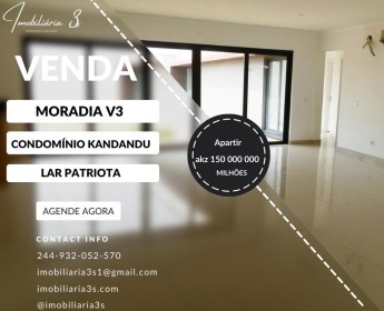A venda VENDA VIVENDA V3 CONDOMÍNIO KANDANDU LAR PATRIOTA