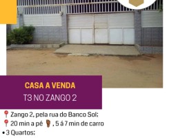 A venda CASA Á VENDA NO ZANGO 2