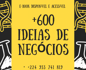 A venda E-BOOK +600 IDEIAS DE NEGÓCIOS