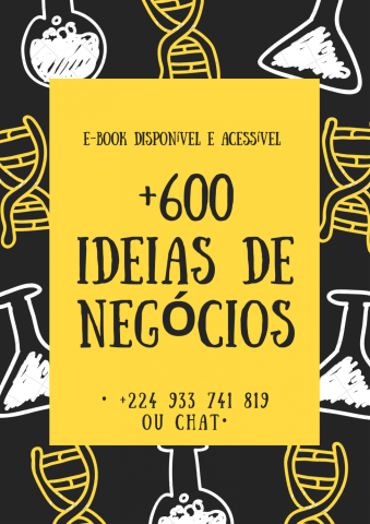 Venda E-BOOK +600 IDEIAS DE NEGÓCIOS