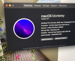 A venda Macbook Pro Retina 2018