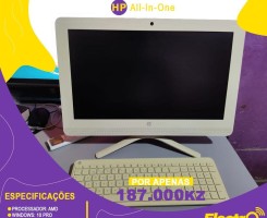 A venda Computador de Secretaria (Hp All-In-One)