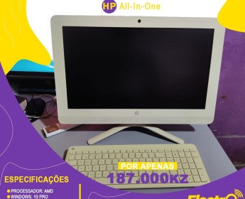 A venda Computador de Secretaria (Hp All-In-One)