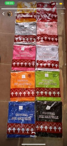 Venda T-shirt's e coletes têxteis, com entrega imediata.
