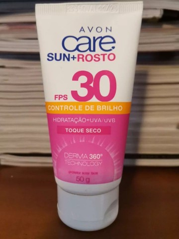 Protetor solar para rosto Avon Care