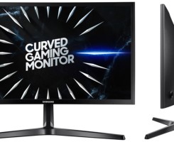 A venda Monitor Samsung curvo 24 polegadas