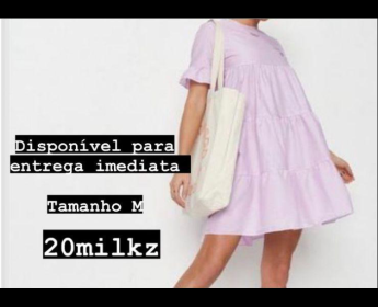 A venda Vestido lilás