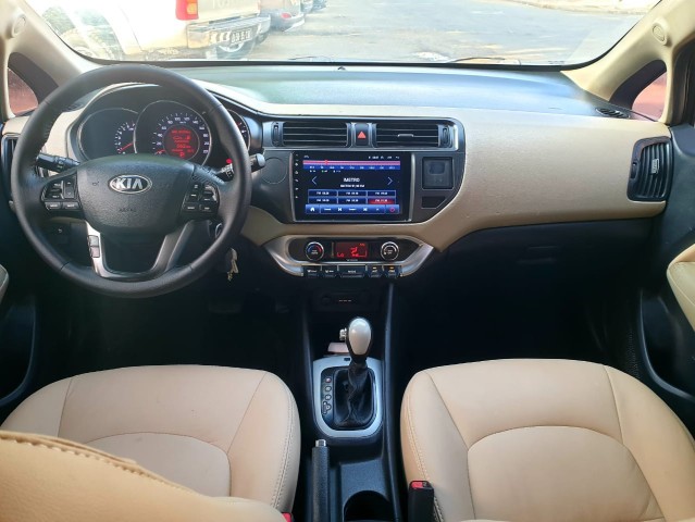 Venda KIA RIO full option azul escuro prnt
