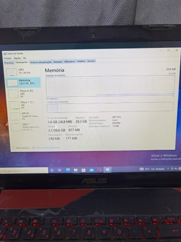 Venda Portátil ASUS ROG GAMER