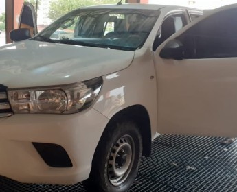 A venda Hilux João Lourenço