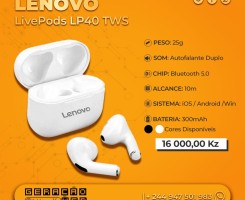 A venda Lenovo LivePods LP40