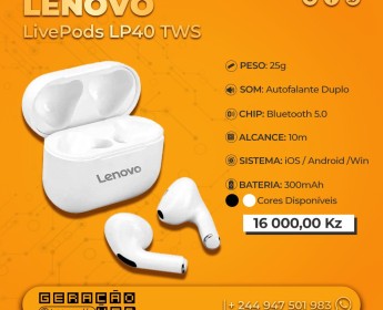 A venda Lenovo LivePods LP40