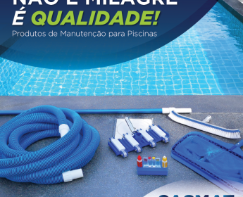 A venda Material de Piscina