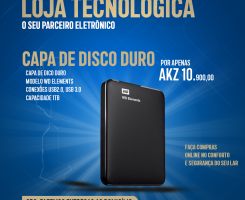 A venda Capa de HD EXTERNO WD ELEMENTS