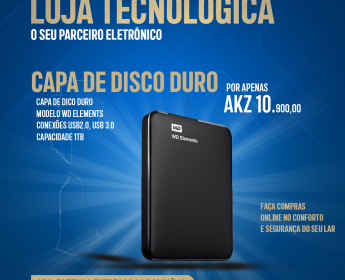 A venda Capa de HD EXTERNO WD ELEMENTS