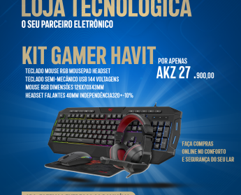 A venda Kit Gamer Havit
