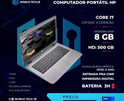 A venda Portátil HP core i7