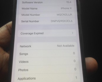 A venda Iphone X