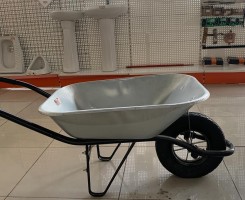 A venda Carro da mão cinzento