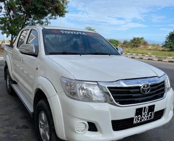 A venda Toyota Hilux