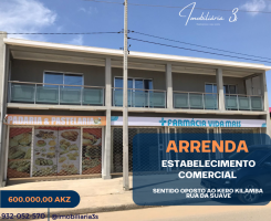 A venda ARRENDA ESTABELECIMENTO COMERCIAL ENTRADA DO KERO KILAMBA