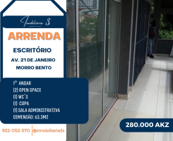 A venda ARRENDA ESCRITÓRIO AV. 21 DE JANIERO MORRO BENTO