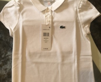 A venda Lacoste para Crianças meninas nova de USA 25.000kz