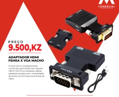 Comprar ADAPTADOR CONVERSOR VGA PARA HDMI FEMEA