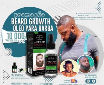 A venda Crescimento da barba