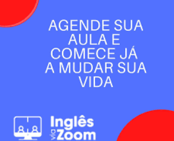 A venda Aulas de Inglês Via Zoom