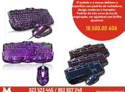 Anúncio CONJUNTO DE TECLADO GAMER LUMINOSO RGB