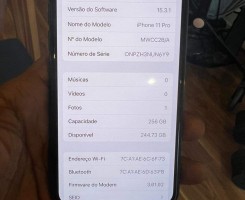 A venda IPhone 11 pro 256 GB